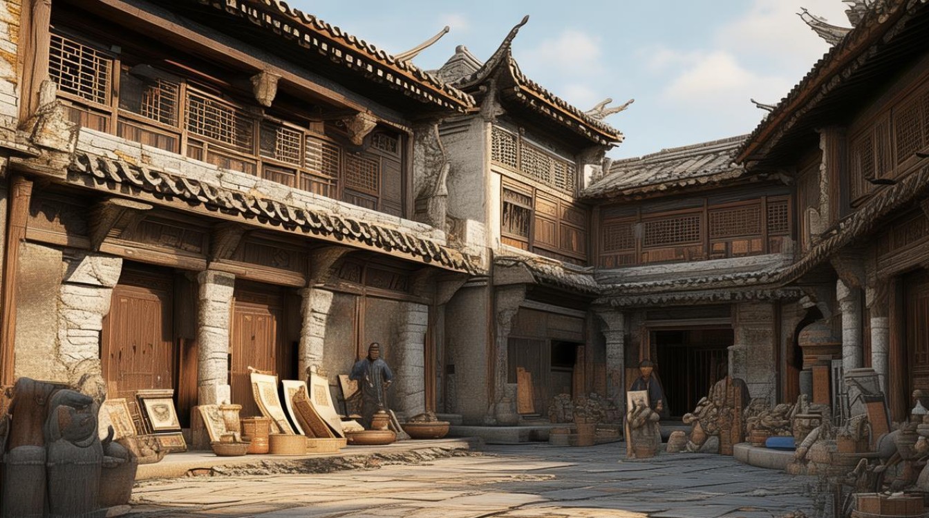榆林古城院子有哪些独特的黄土风情？-图1