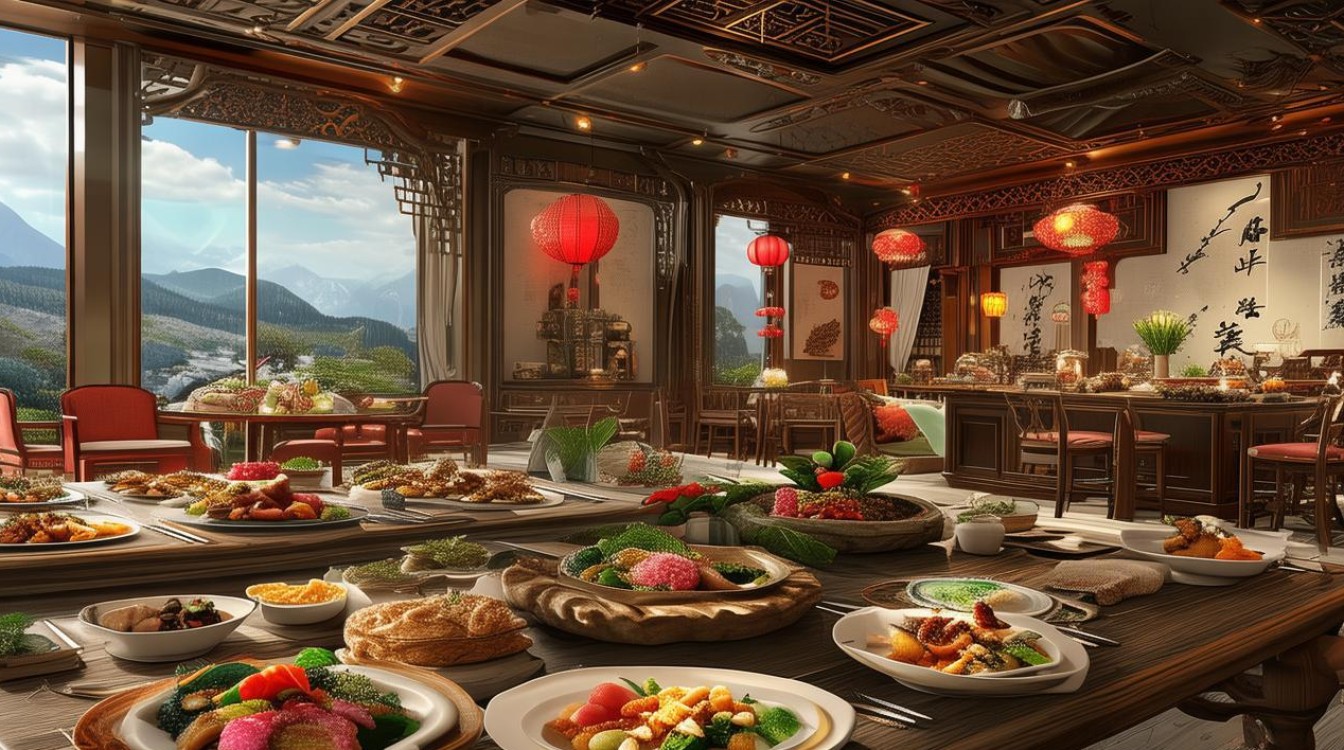榆林饭店包房有哪些特色塞上美食和周边景点推荐？-图2