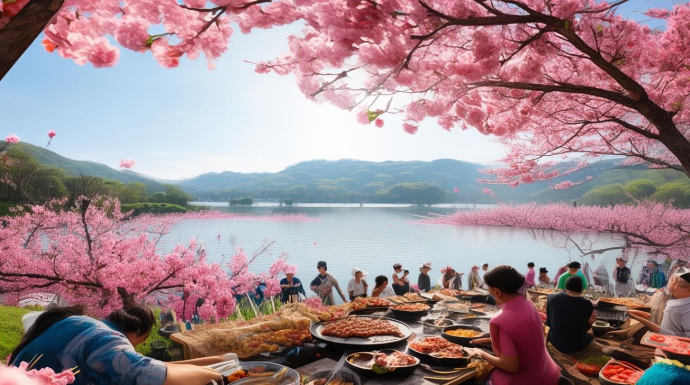 榆林桃花湖可以烧烤吗？周边游最新攻略分享！-图2