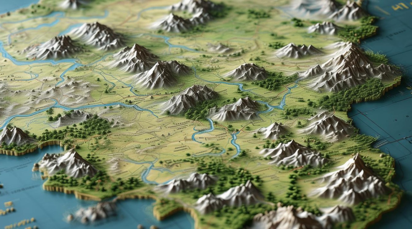榆林山川地图，榆林山川地图全图-图1