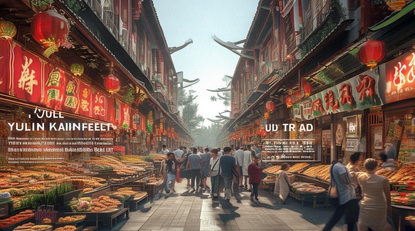 榆林凯信美食，榆林凯信美食街在哪-图1