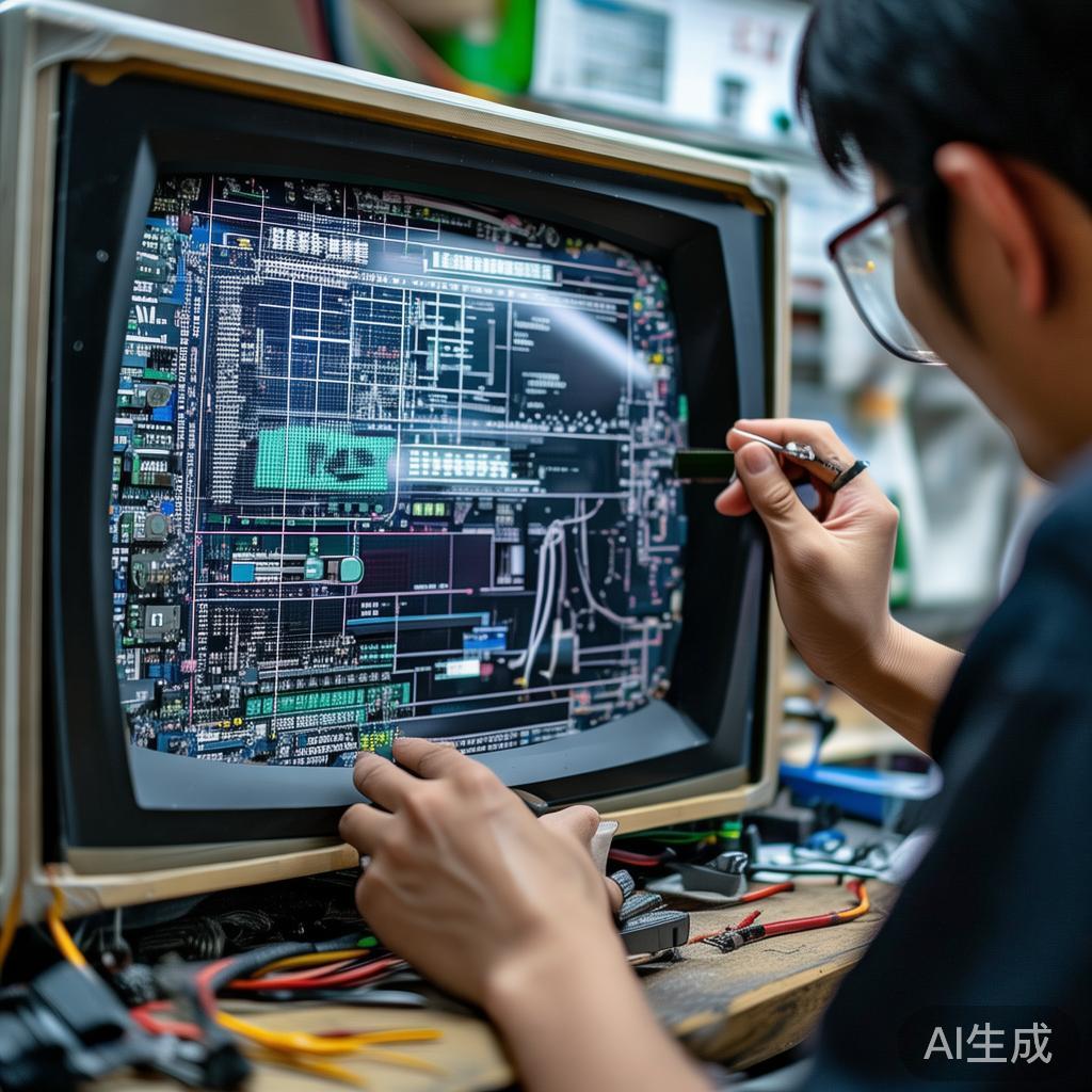 CRT彩电疑难故障检修实例，超级芯片如何快速排查？