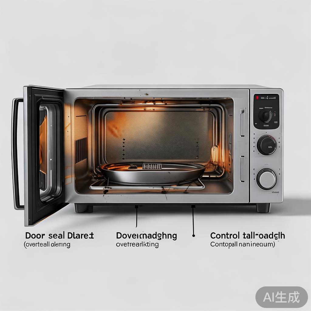 美的EG720EA4-SR微波炉常见故障有哪些？