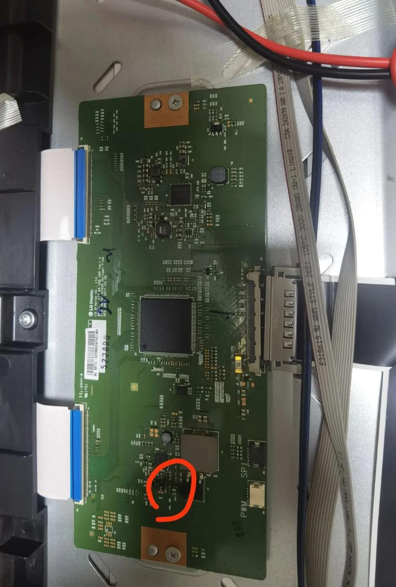 康佳led32f1100cf有声灰屏故障