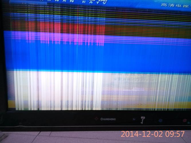 长虹3dtv32860ix花屏的故障检修