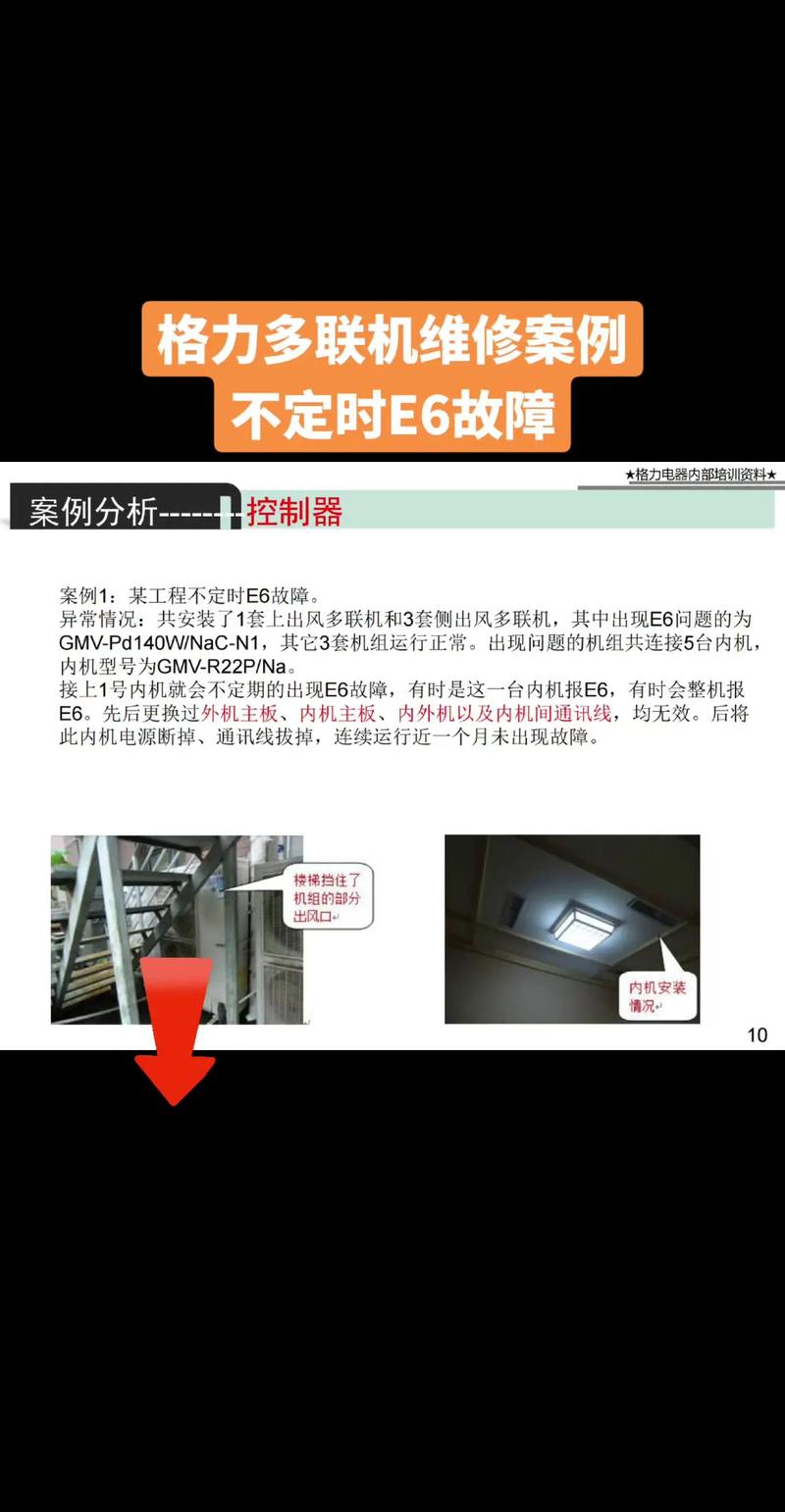 格力空调故障代码E6是什么故障 怎么检修