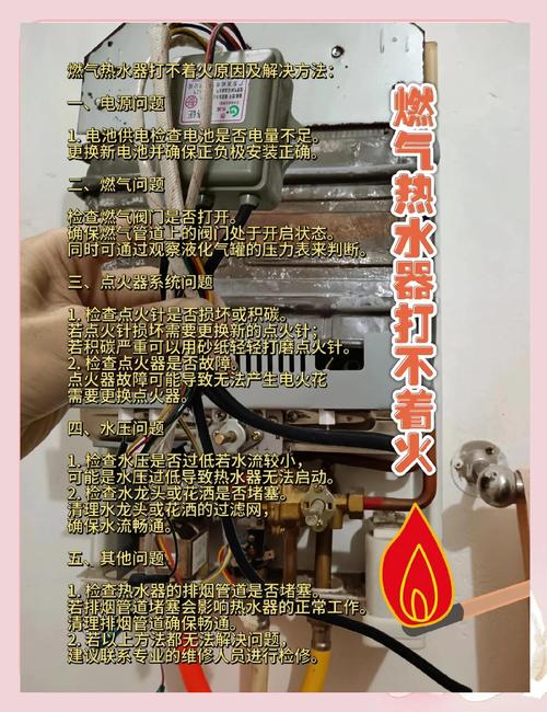 燃气热水器220v供电的点火器故障维修