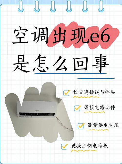 格力空调1.5匹e6是什么故障怎么排除