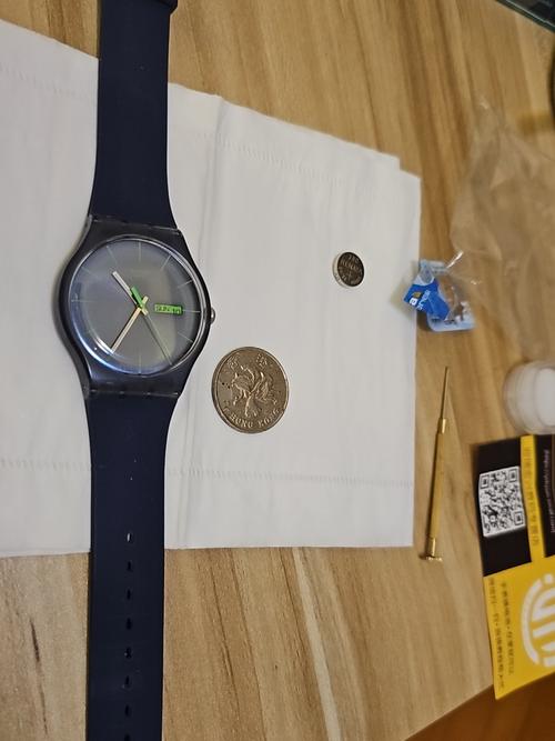 swatch swiss 换电池