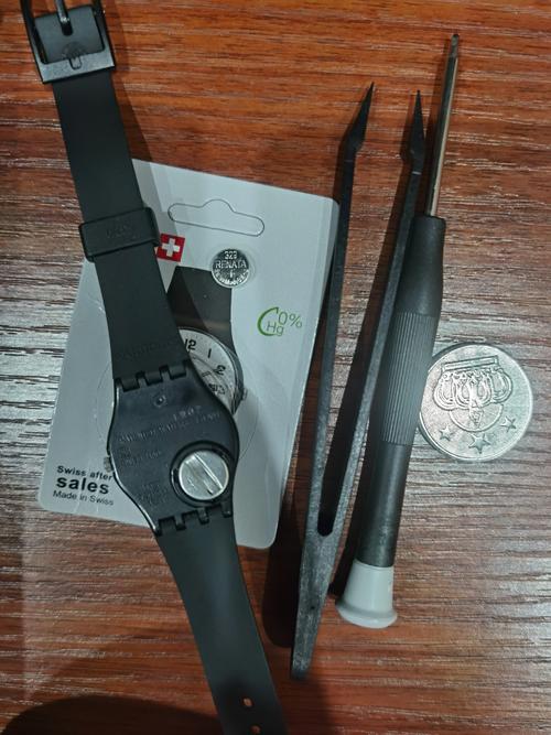 swatch swiss 换电池