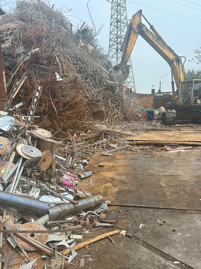 淄博恒台大型废铁收购站