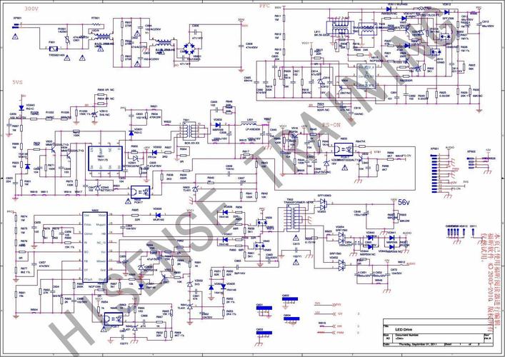 海信LED42K310Nx3D电源故障