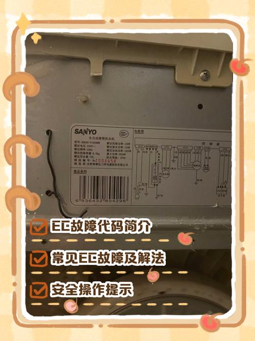 三洋洗衣机e12是什么故障要怎么处理