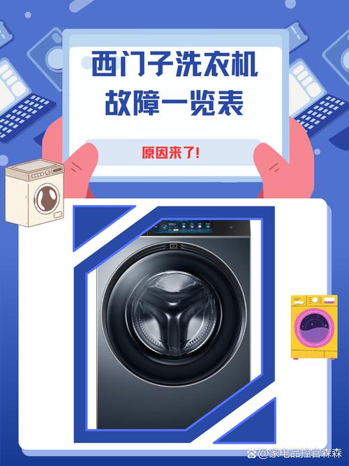 西门子洗衣机故障代码ws12m468
