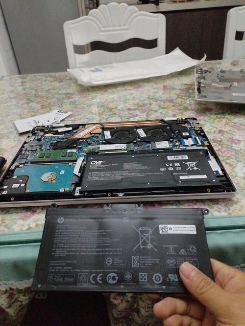 惠普pavilion15拆电池