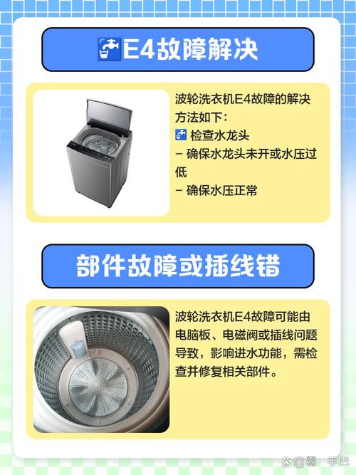 格兰仕滚筒洗衣机出现e04是什么故障