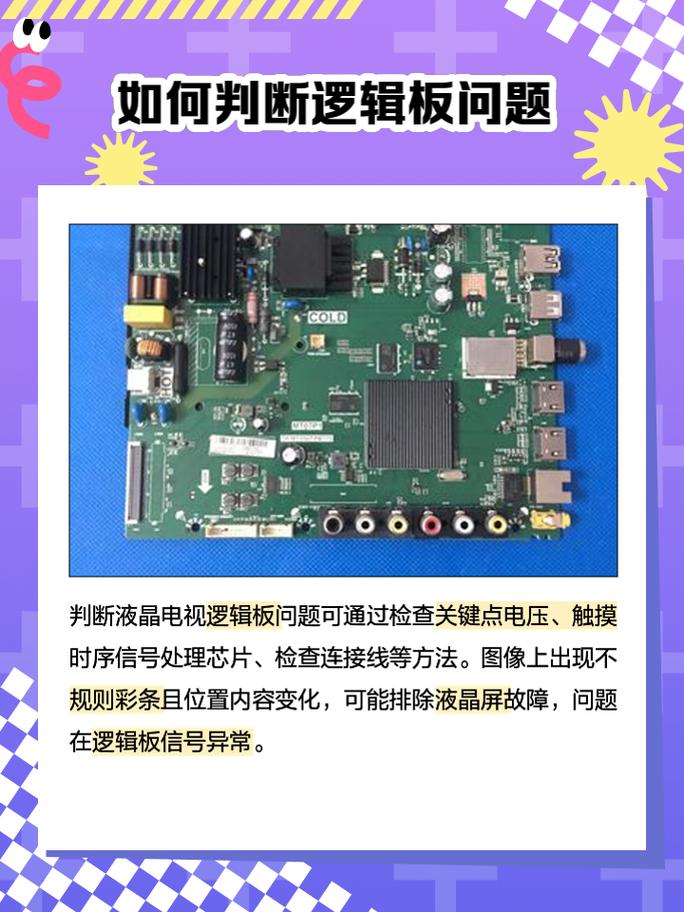 长虹3DTV50738b丫板常见故障