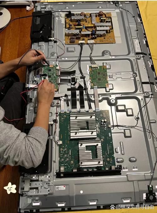 tcl55寸液晶电视重影故障维修大全