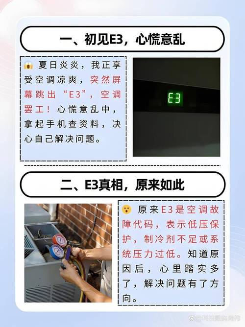 格力五匹风管机e3故障代码怎么解决