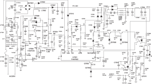 夏普lc 46lx830h开机故障