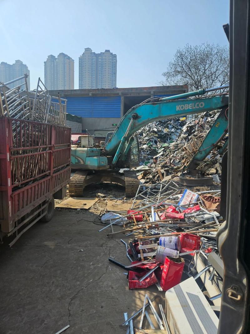上海最大的废铁收购站