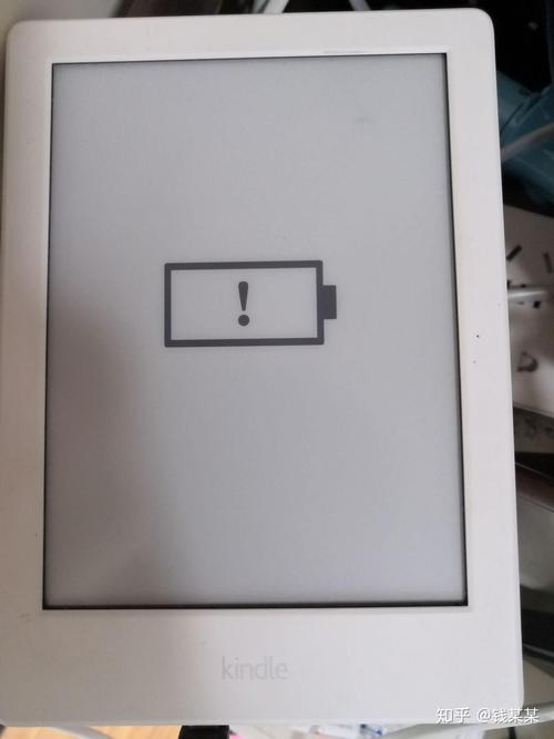 kindle充电电池感叹号