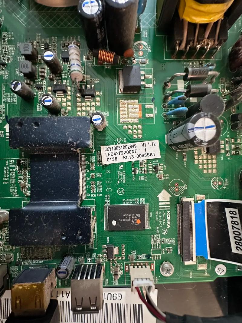 60lx540a电视边板故障维修