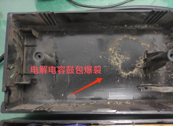 CRT电视 B电容失容的故障现象