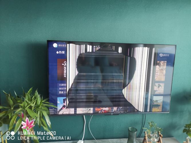 tcl29206电视一条亮线故障