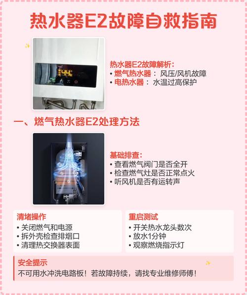 电热水器出现e2故障提示怎么办