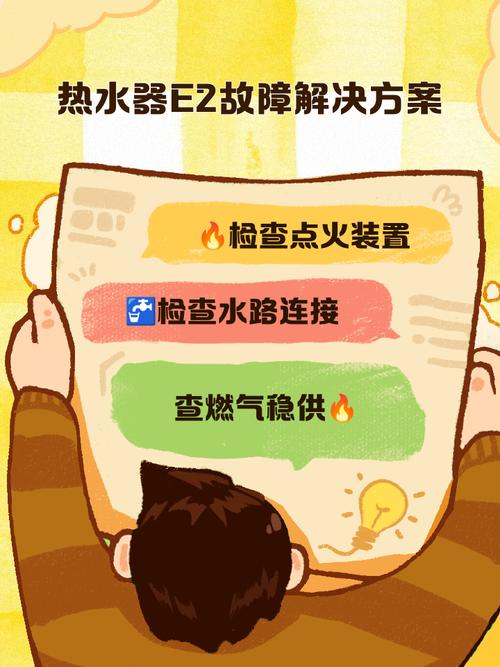 煤气热水器e2故障怎么解决方案