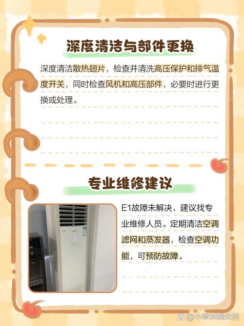 格力柜机制热e1故障是什么原因