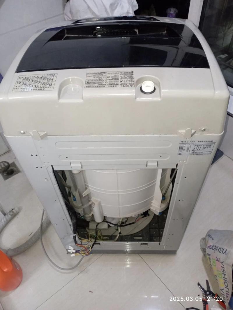 小天鹅tb80洗衣机E64故障