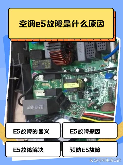 美的变频空调e5故障代码是什么