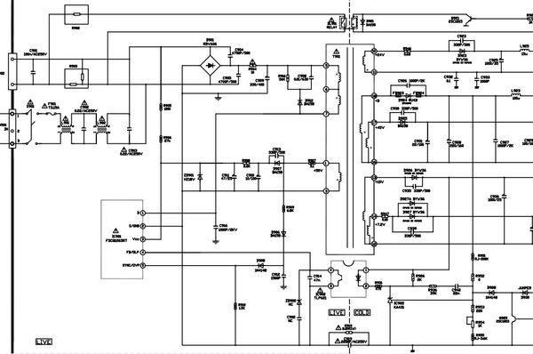 创维29t83ht偏转线圈故障