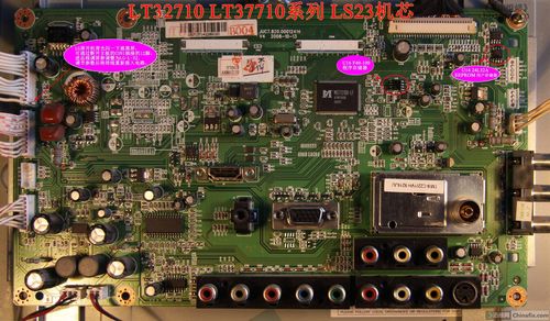 长虹lt32710x电源板故障