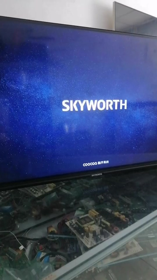 创维21d88aa彩电黑屏故障