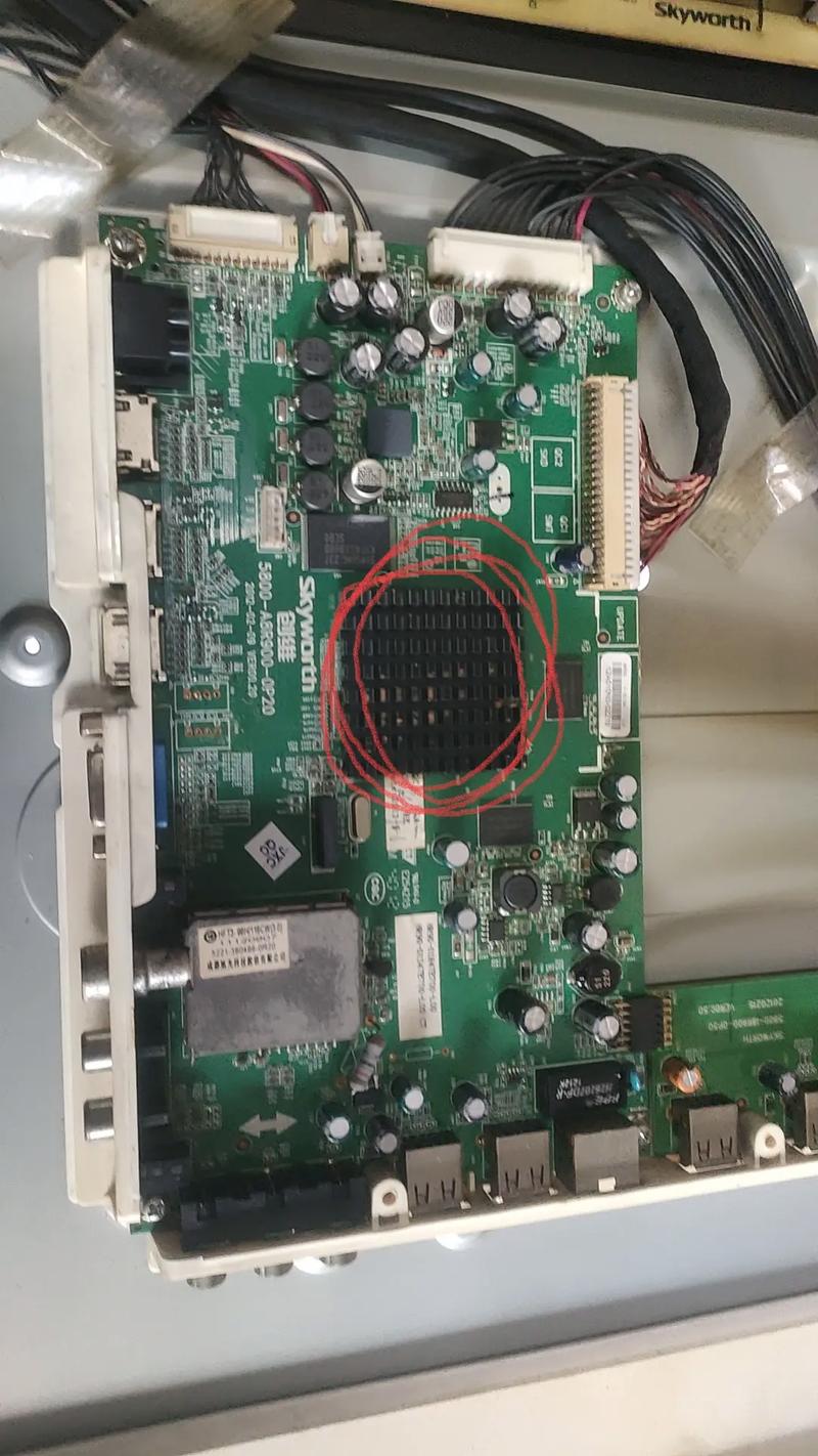 创维47e700s有时黑屏故障