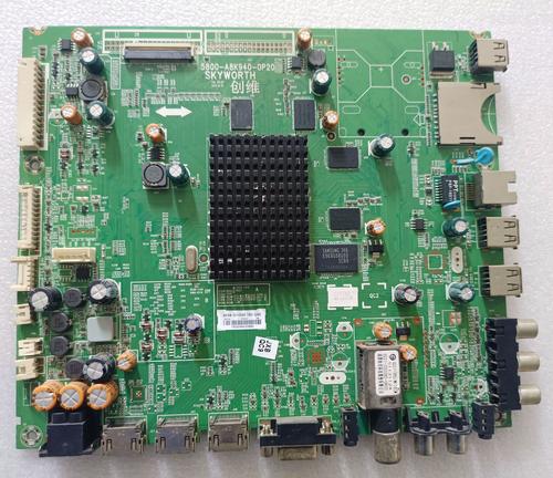 创维55E780U主板故障现象