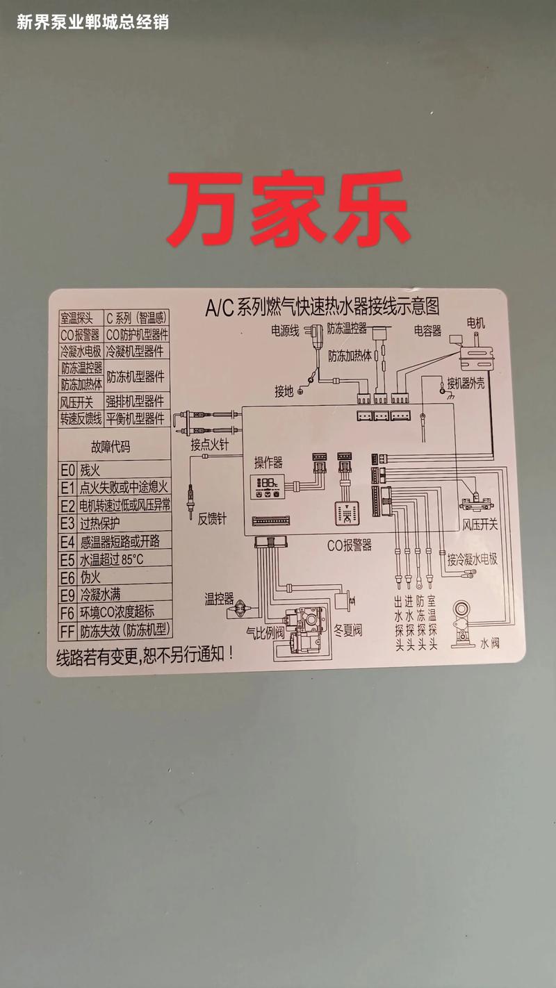 万家乐e2热水器故障怎么解决