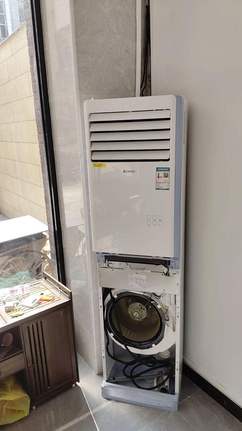 志高2匹定频柜机空调E5故障