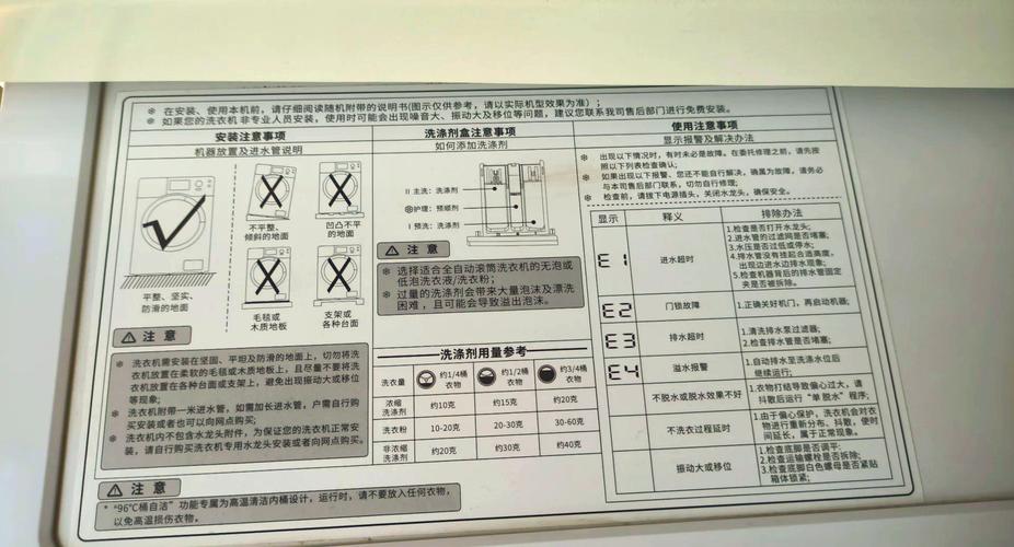 自动洗衣机E1故障什么原因呢