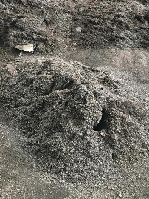 砂轮灰添加在废铁中