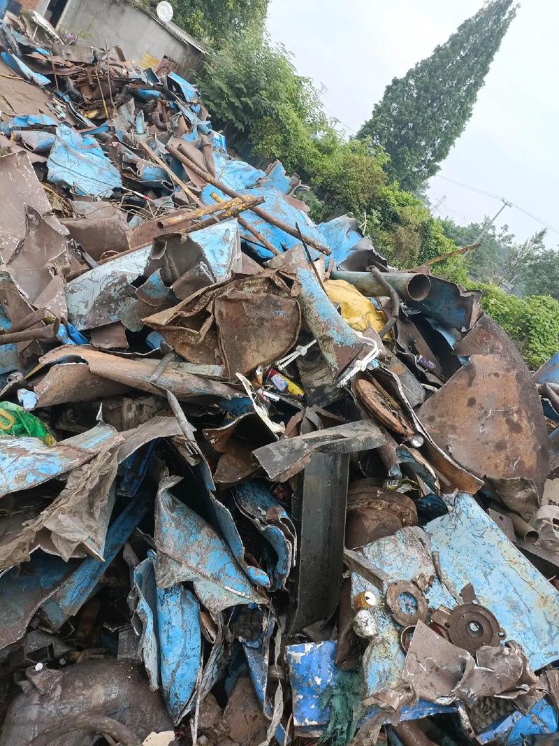 长春站附近废铁回收