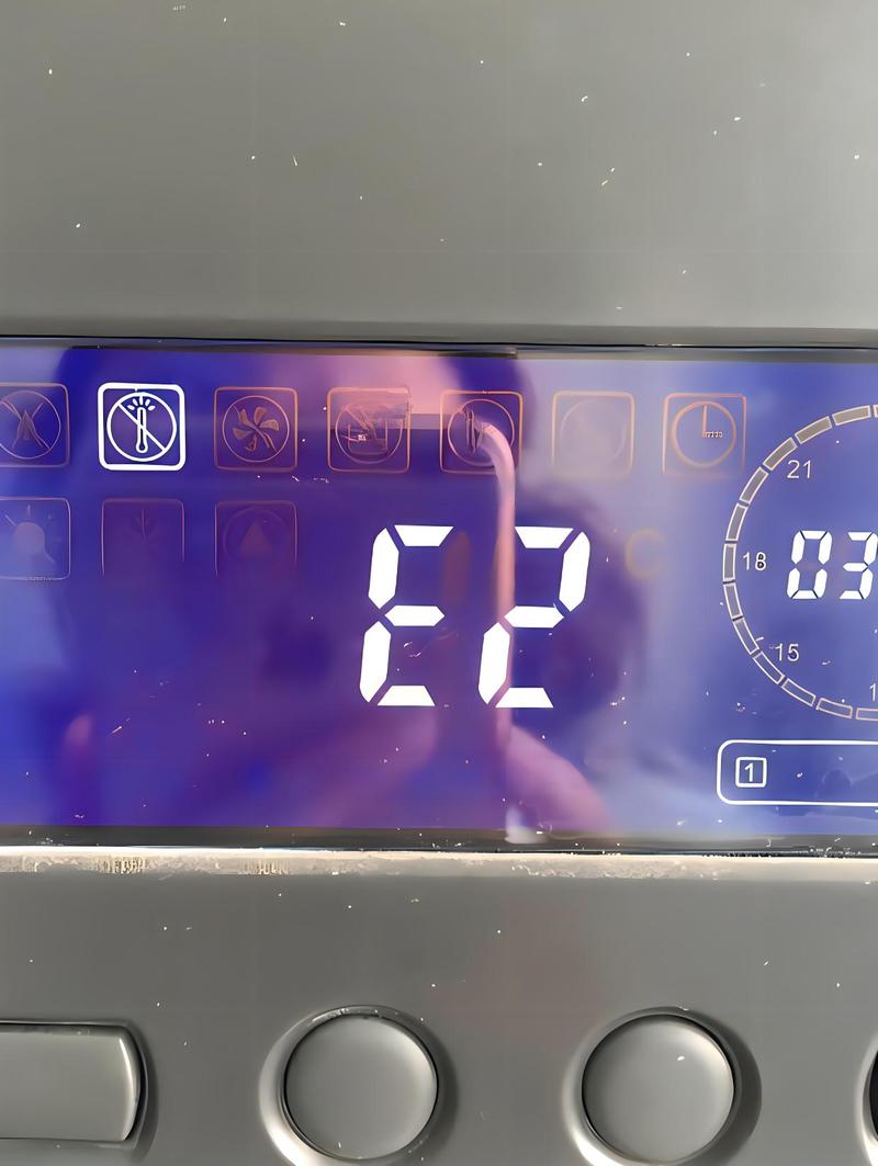 博世壁挂炉显示E2是什么故障