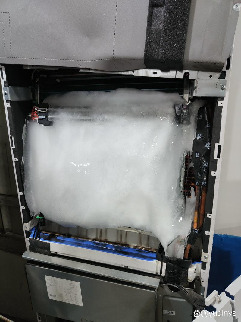 格力定频3p柜机低压结霜故障