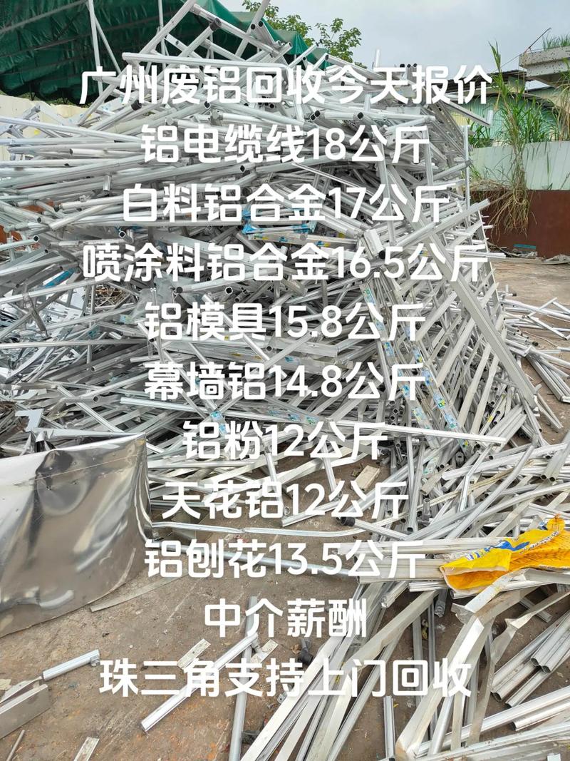广州废铁铝回收价格