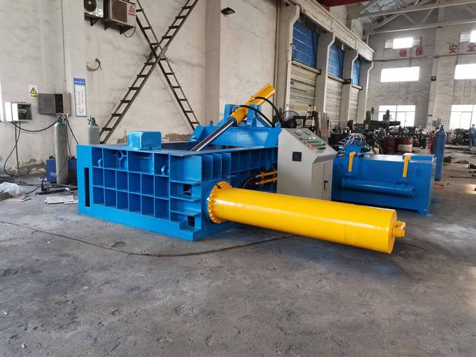 转让二手废铁压块机