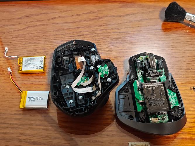 罗技无线鼠标 充电电池