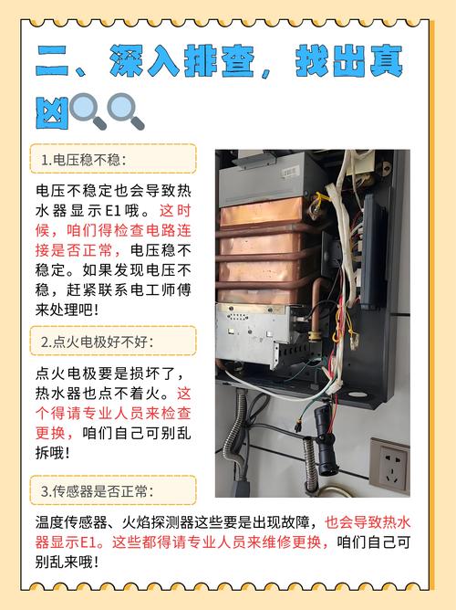 燃气热水器显示故障是什么原因